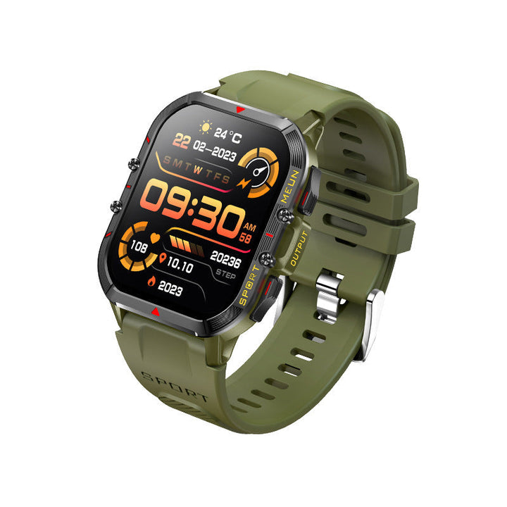 Skanto | Blutzucker Blutdruck Blutsauerstoff Schlafmonitor Wasserdichte Smartwatch