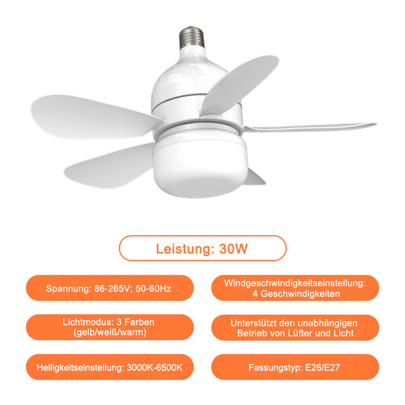 Skanto | Skanto Deckenventilator mit Licht