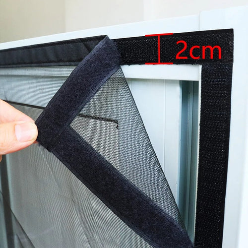 Skanto | Schlanker magnetischer Türvorhang für Insekten – Automatisches Schließen