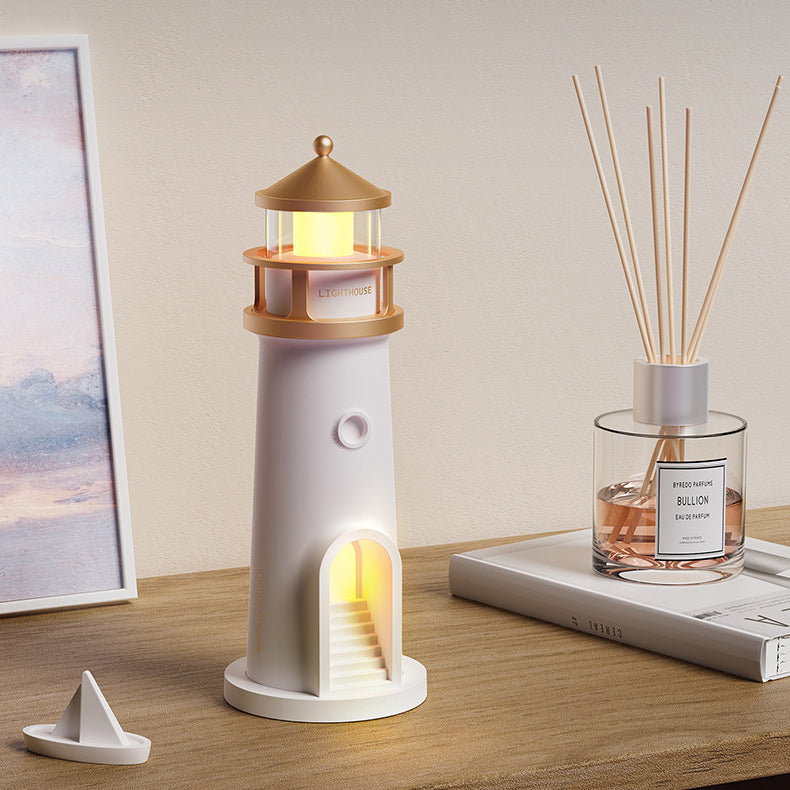 Skanto | Skanto Leuchtturm-Lautsprecherlampe Mondlicht Ambientebeleuchtung Bestes Geschenk