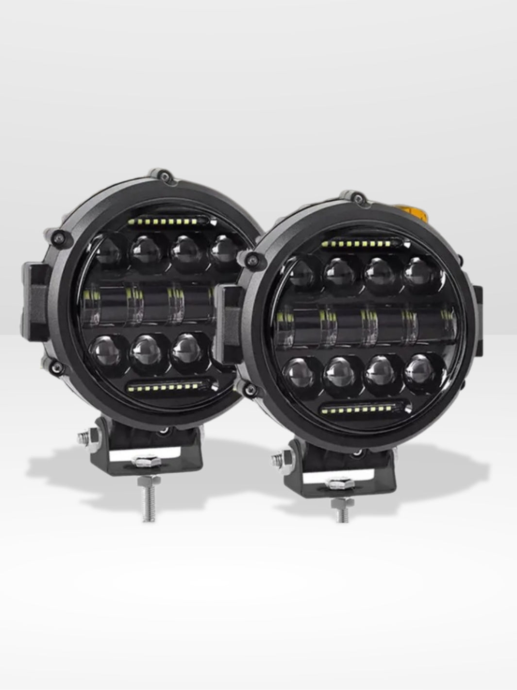 Skanto | Hochleistungs-LED-Fahrlicht 7" | Weitbereichs-Scheinwerfer für Auto & 4x4
