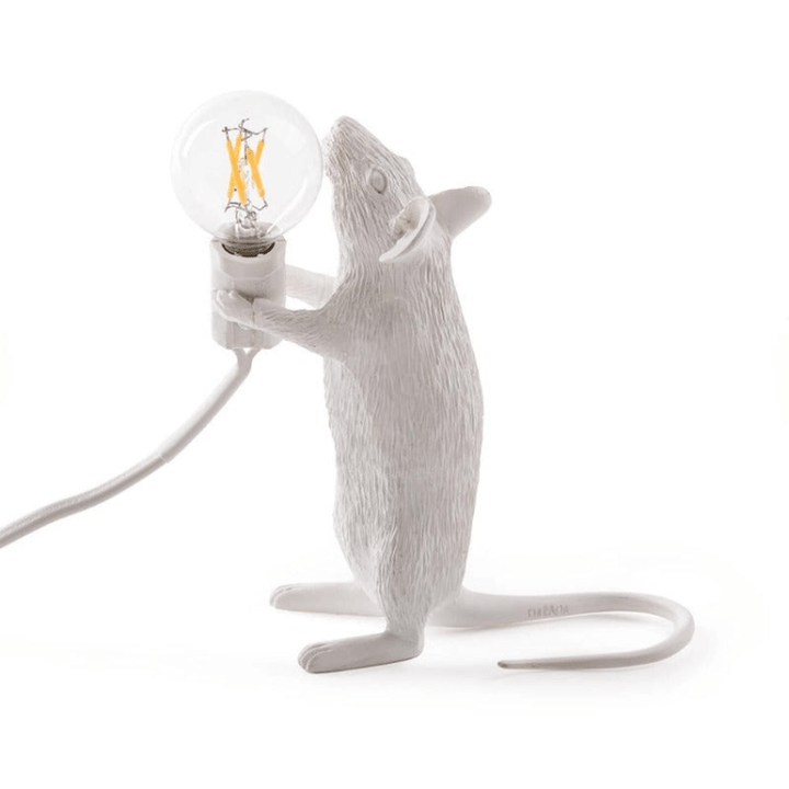 Skanto | Doctor Mousey – Originelle Designer-Mauslampe für Tisch oder Regal
