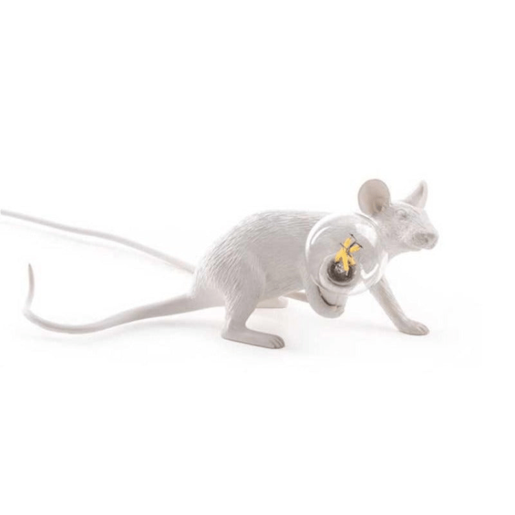 Skanto | Doctor Mousey – Originelle Designer-Mauslampe für Tisch oder Regal