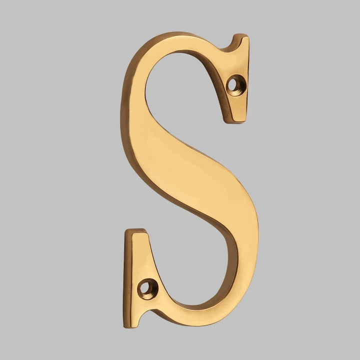 Skanto | Traditionelle Hausnummern aus massivem Messing