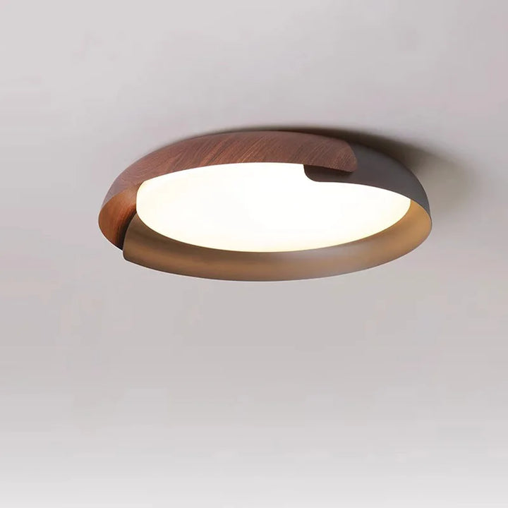 Skanto | Moderne Pendelleuchte mit Holz-Finish – Elegante LED-Beleuchtung für das Wohnzimmer