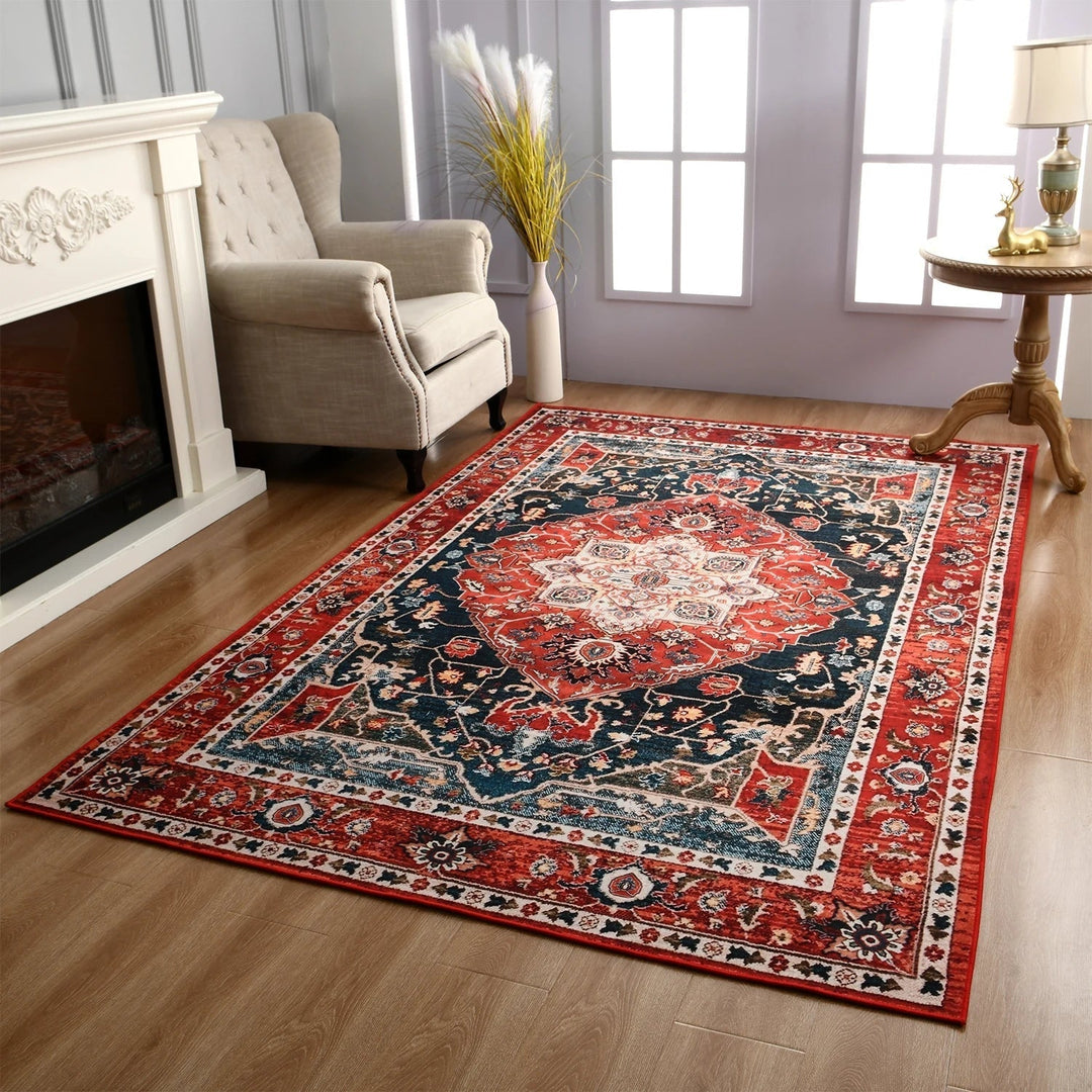 HeritageWeave – Zeitloser Persischer Vintage-Teppich für Innenräume Skanto