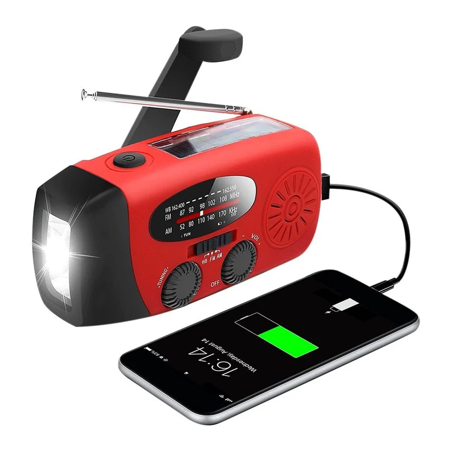 Skanto | All-in-One Notfallradio mit Solarstrom und Powerbank