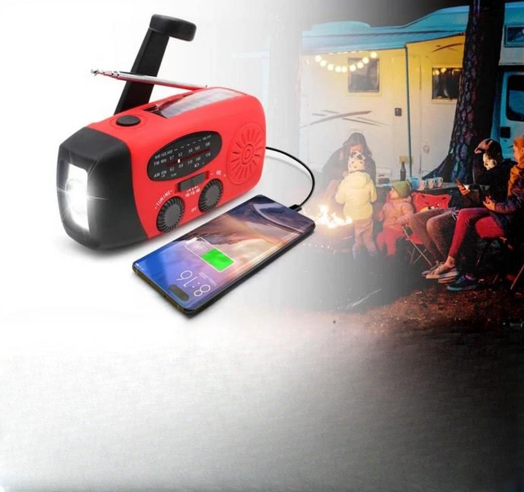 Skanto | All-in-One Notfallradio mit Solarstrom und Powerbank