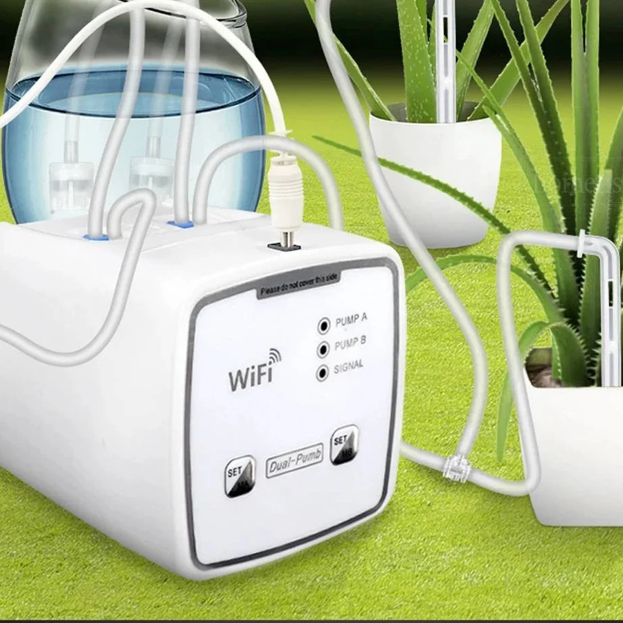 Skanto | WiFi Smart Automatische Pflanzenbewässerung für bis zu 20 Töpfe
