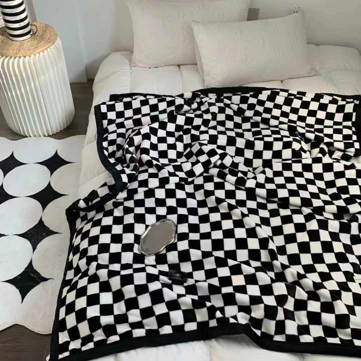 Skanto | PlaidComfort | Karierte Fleecedecke