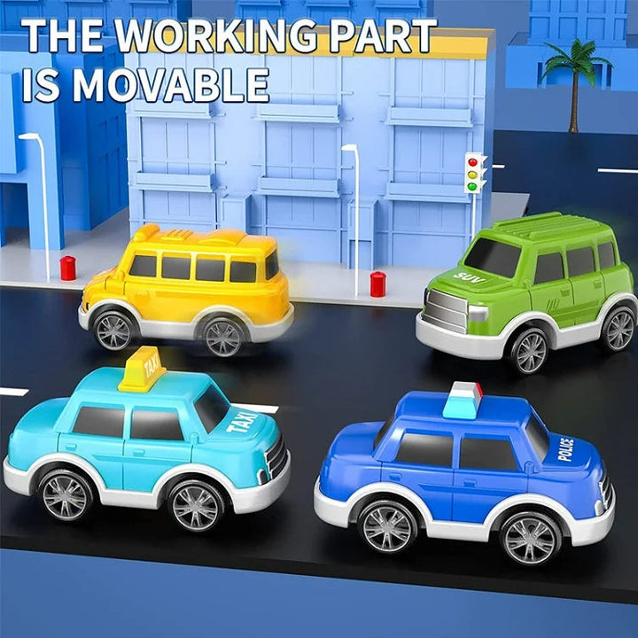 FunCity Trucks - Spielset mit Lichtern und Sound Skanto