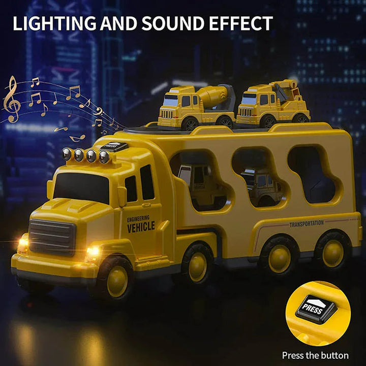 FunCity Trucks - Spielset mit Lichtern und Sound Skanto