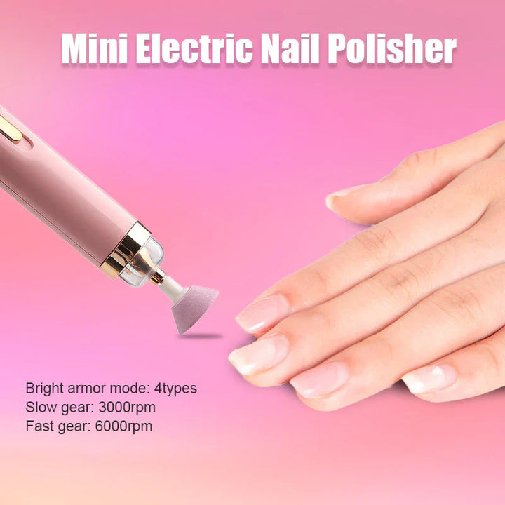 Skanto | 5-in-1 Elektrisches Nagelpflegegerät – Tragbares Maniküre-Tool mit LED-Licht