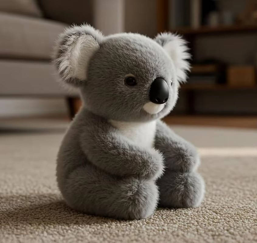 Skanto | Beruhigender Koala – Realistischer gewichteter Plüsch gegen Stress und Angst
