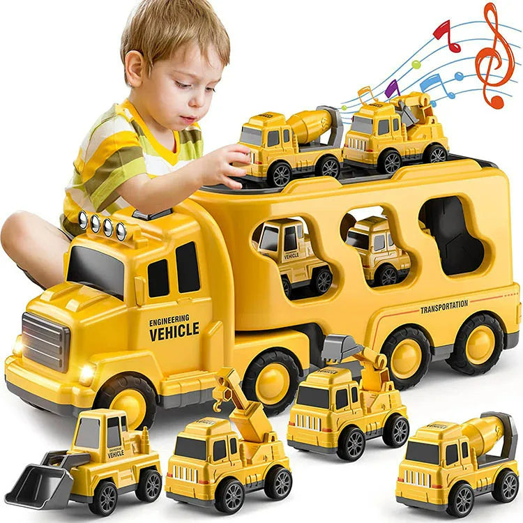 FunCity Trucks - Spielset mit Lichtern und Sound Skanto