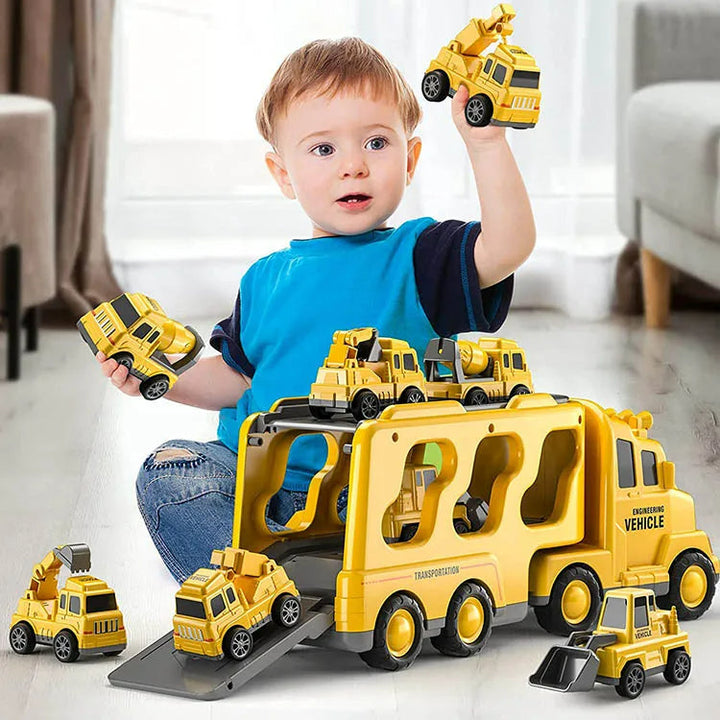 FunCity Trucks - Spielset mit Lichtern und Sound Skanto