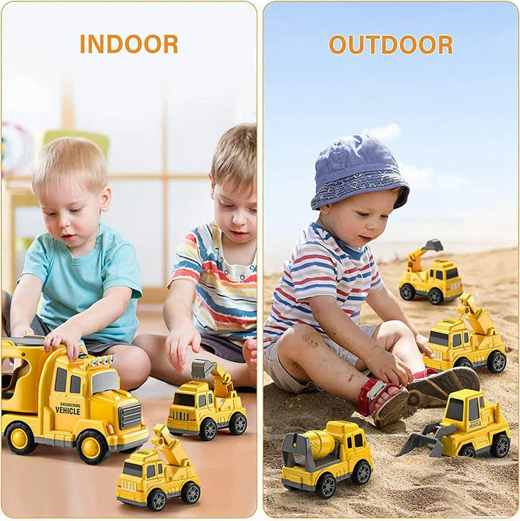 FunCity Trucks - Spielset mit Lichtern und Sound Skanto