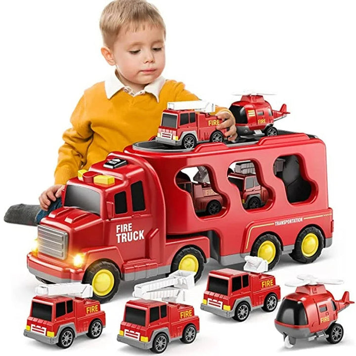 FunCity Trucks - Spielset mit Lichtern und Sound Skanto