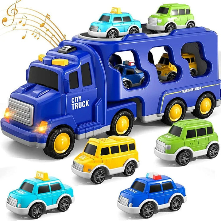 FunCity Trucks - Spielset mit Lichtern und Sound Skanto