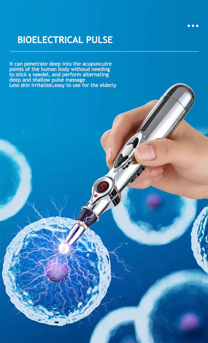 Skanto | Elektronischer Akupunktur-Stift | Meridian-Massagegerät zur Schmerzlinderung