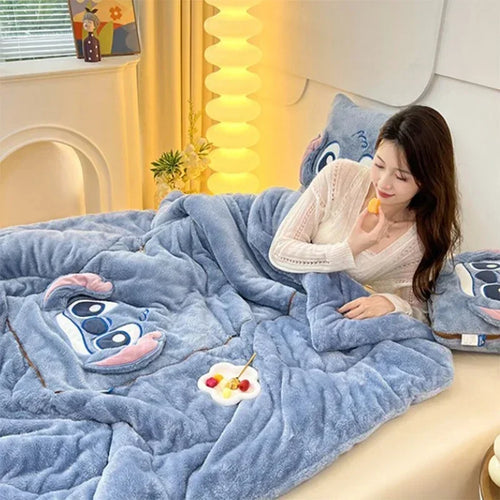 Skanto | Umwandelbare CozyNest Decken-Kissen-Kombination für Gemütlichkeit zu Hause
