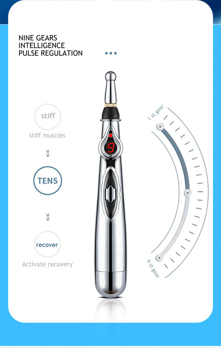 Skanto | Elektronischer Akupunktur-Stift | Meridian-Massagegerät zur Schmerzlinderung