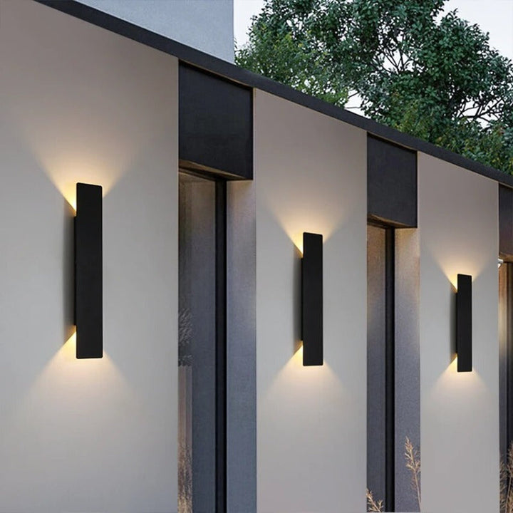 Skanto | Wetterfeste LED-Außenwandleuchte | IP65, energiesparend & modernes Design für Garten und Terrasse