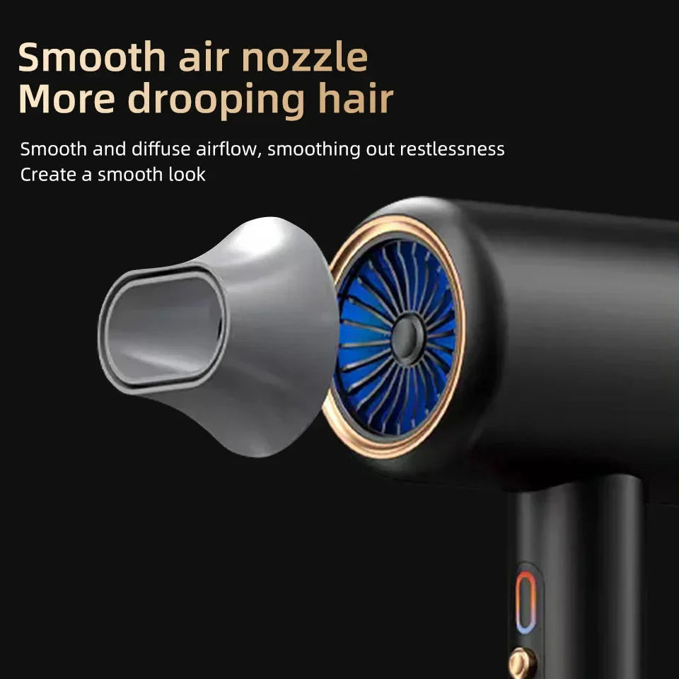 Skanto | 2400W Hochleistungs-Haartrockner mit Kalt- & Warmluftfunktion - Ionen-Technologie