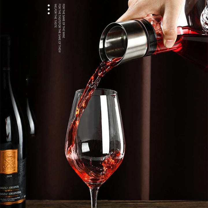1500ml Weinkaraffe mit Luftöffner