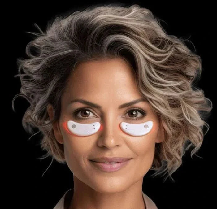Skanto | Luxuriöse Heimbehandlung für strahlende Augen mit Rotlicht & Mikrostrom