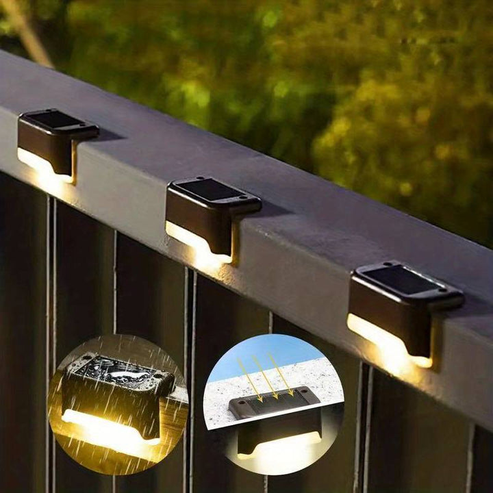 Skanto Kabellose Solar-LED-Wandleuchten | Wetterfest | Energieeffiziente Gartenbeleuchtung