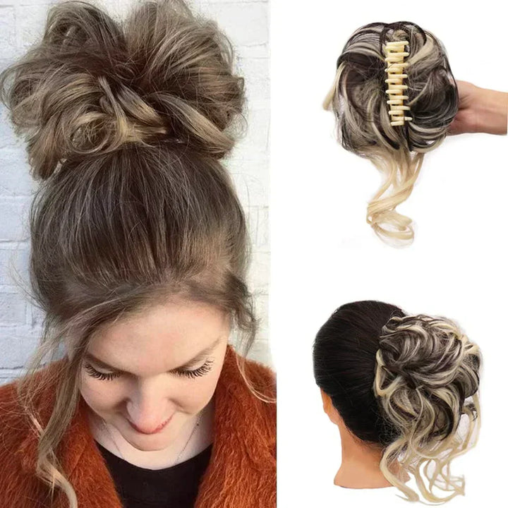 Skanto | CurlyBun: Instant Locken Dutt Haarteil