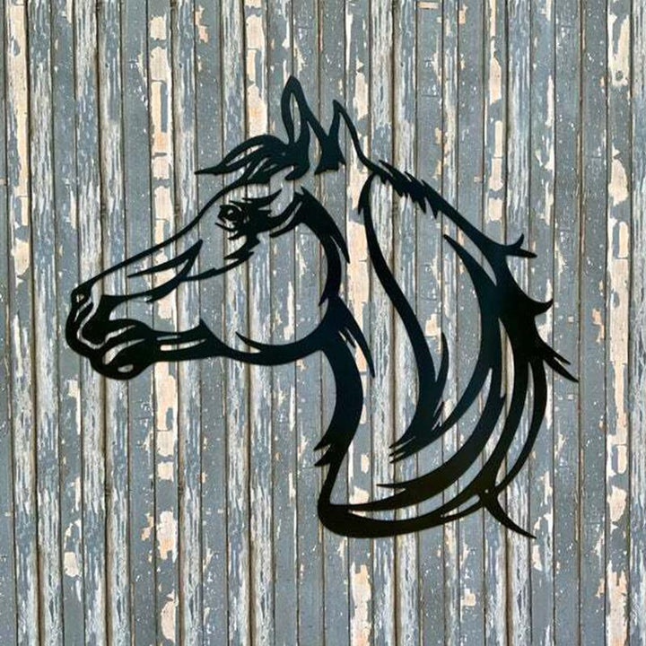 Skanto | Outdoor Garten Spähende Ziege Metallkunst Indoor Dekoration