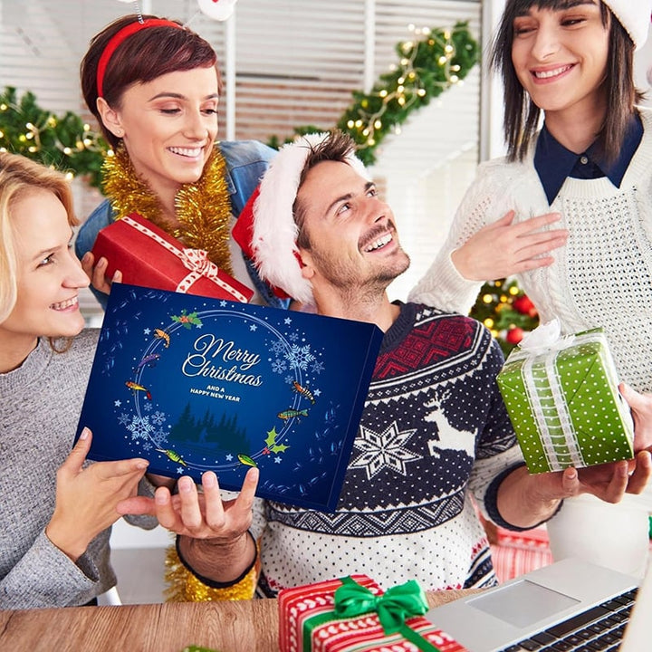 Skanto | 24-Tage-Weihnachts-Countdown-Angelzubehör-Set