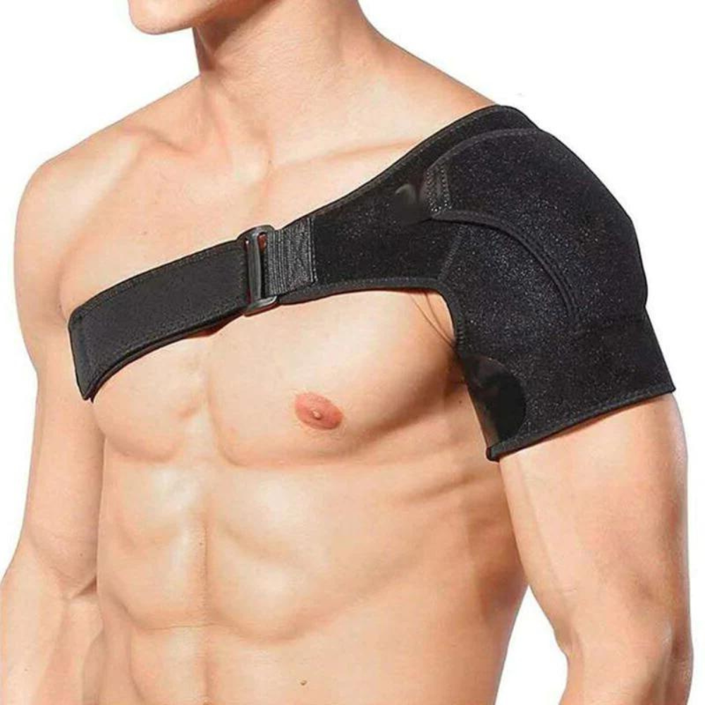 Skanto | Schulterbandage | Sofortige Schmerzlinderung | Verstellbare Unterstützung