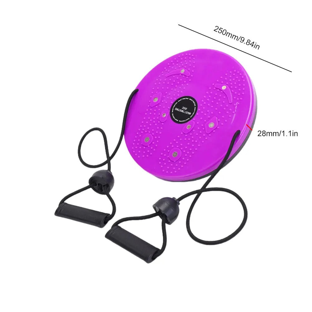 Skanto | Waist Whisper Twisting Disc Pro | Magnetisches Massage-Balance-Board für Rumpfmuskulatur & Taillentraining zu Hause