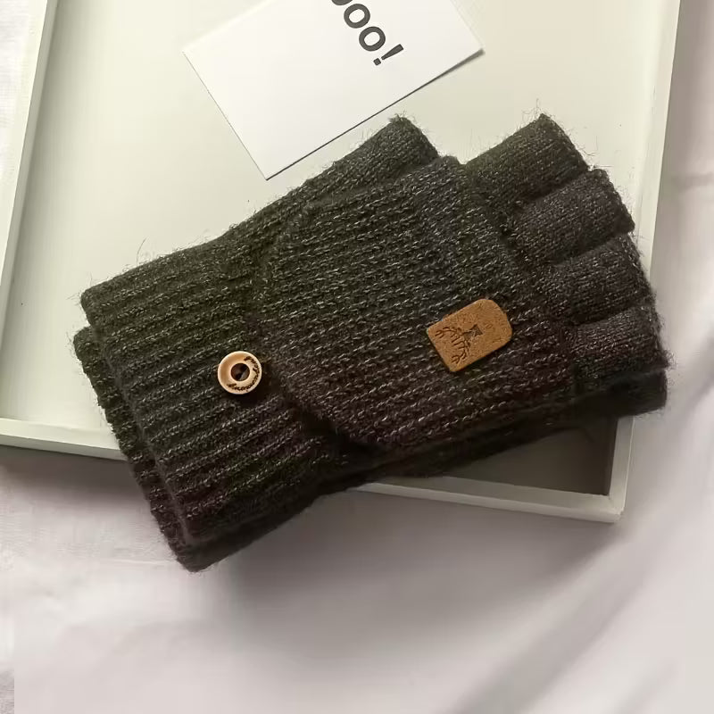 Skanto | Herren WinterPro Fingerlose Handschuhe – Dick, warm und bequem