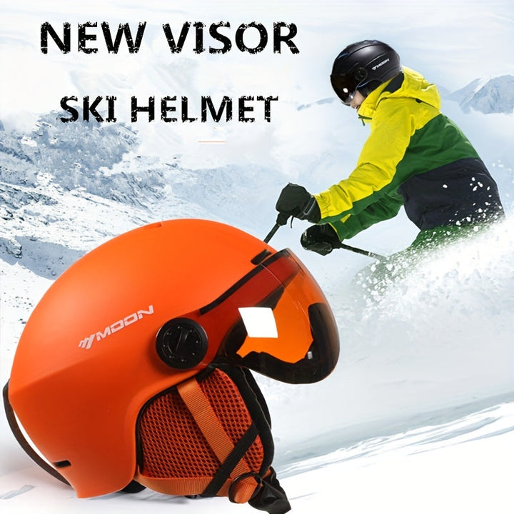 Skanto | Hochwertiger Skihelm für den Herbst mit abnehmbaren Teilen – Sicher und bequem für Outdoor-Aktivitäten