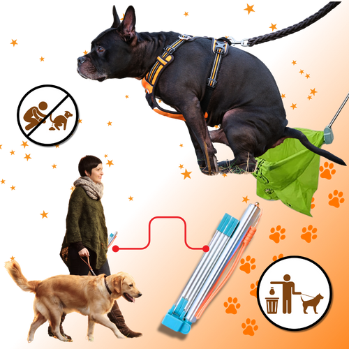 Leicht zu reinigender Hundekot-Sammler