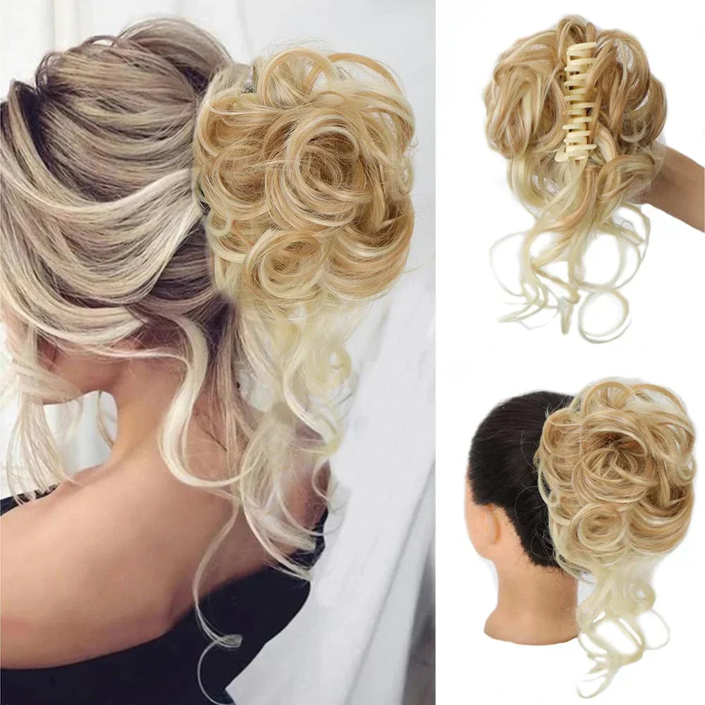 Skanto | CurlyBun: Instant Locken Dutt Haarteil