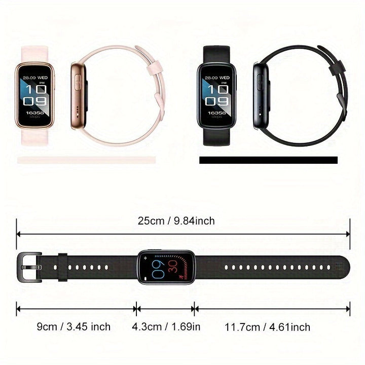 Skanto | Wasserdichte Silikon Fitness Tracker Smartwatch
