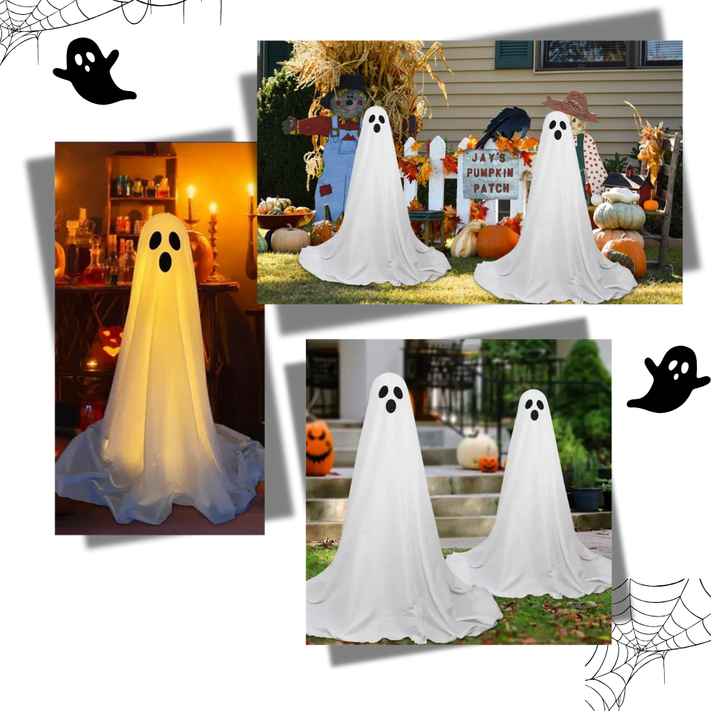 Gruselige Halloween-Geisterlichter