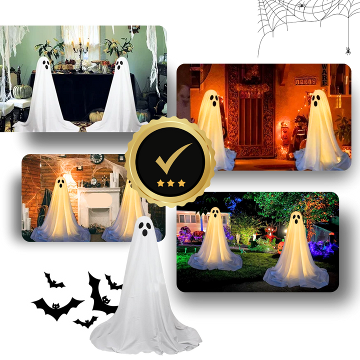 Gruselige Halloween-Geisterlichter