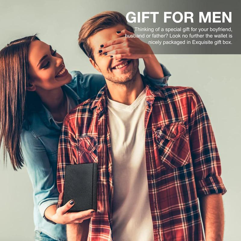 Skanto | Herren Slim Wallet mit RFID-Schutz