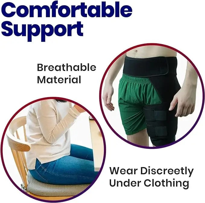 Skanto | HipFlex Pro – Verstellbare orthopädische Hüftstütze zur Schmerzlinderung und Unterstützung