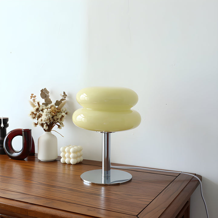 Skanto | Italienische Designer-LED-Tischlampe aus Glas