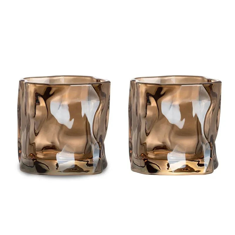 Skanto | Elegantes Glacier Ripple Whiskyglas