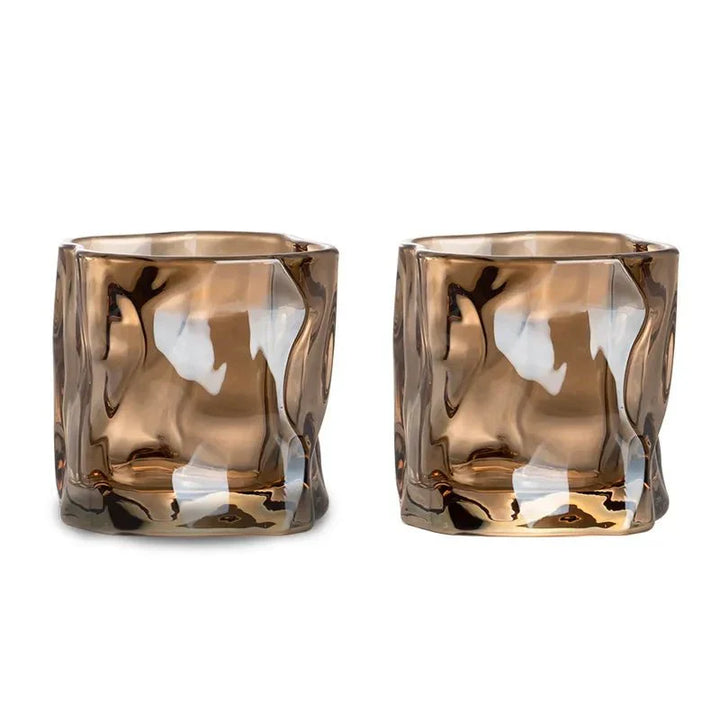Skanto | Elegantes Glacier Ripple Whiskyglas