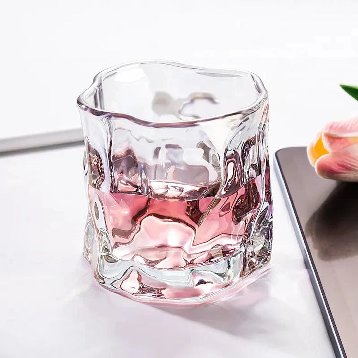 Skanto | Elegantes Glacier Ripple Whiskyglas