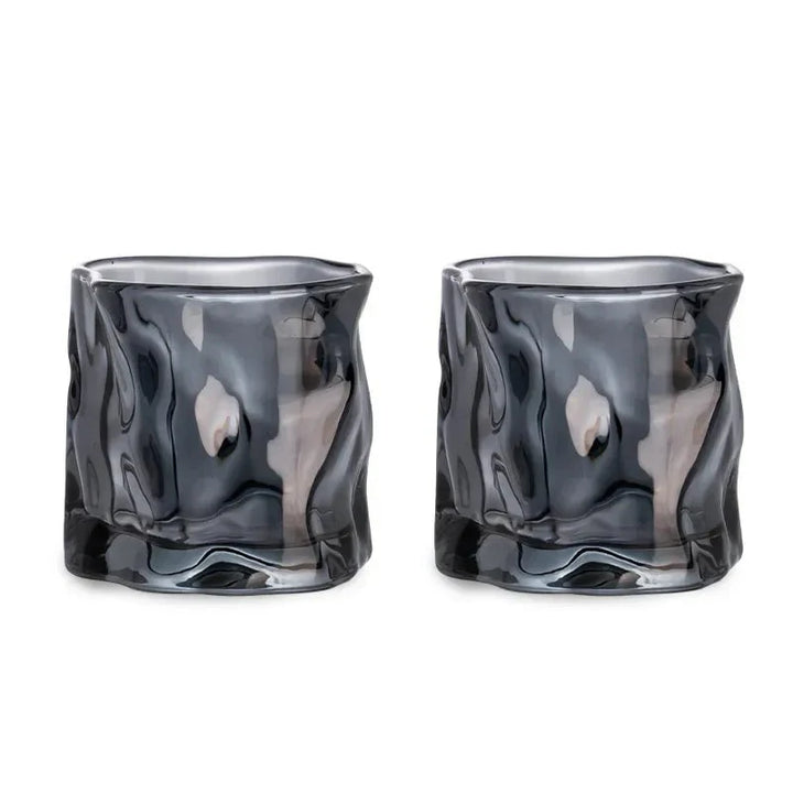 Skanto | Elegantes Glacier Ripple Whiskyglas